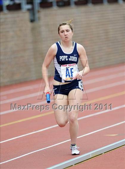 Thumbnail 2 in 117th Penn Relays (Girls 400m Hurdles and 4x800m Event 103) photogallery.