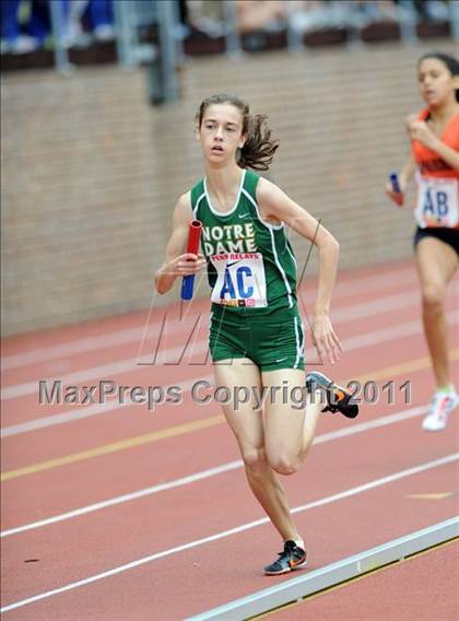 Thumbnail 3 in 117th Penn Relays (Girls 400m Hurdles and 4x800m Event 103) photogallery.