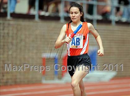 Thumbnail 1 in 117th Penn Relays (Girls 400m Hurdles and 4x800m Event 103) photogallery.
