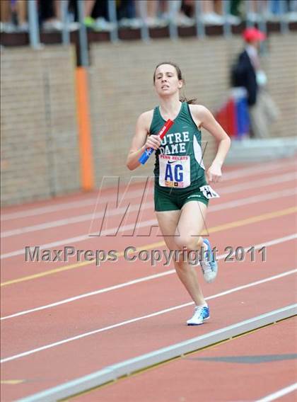 Thumbnail 3 in 117th Penn Relays (Girls 400m Hurdles and 4x800m Event 103) photogallery.
