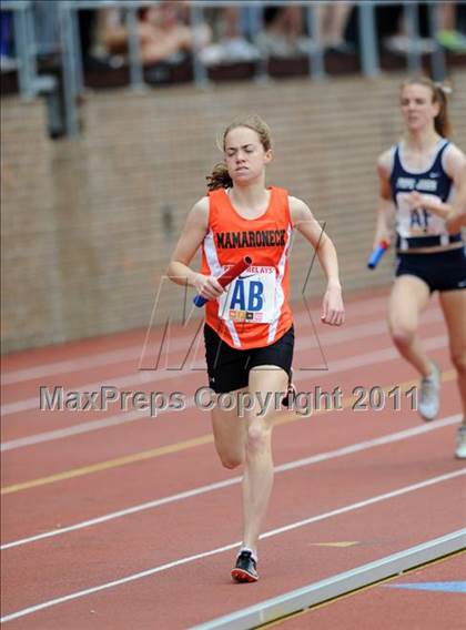 Thumbnail 3 in 117th Penn Relays (Girls 400m Hurdles and 4x800m Event 103) photogallery.