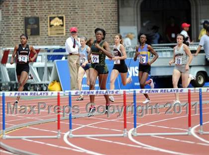 Thumbnail 3 in 117th Penn Relays (Girls 400m Hurdles and 4x800m Event 103) photogallery.