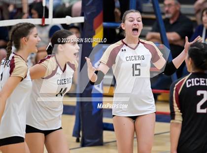 Thumbnail 3 in St. David vs Cicero Prep Academy (AIA 1A Final) photogallery.