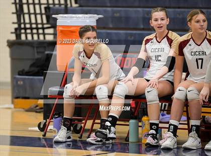 Thumbnail 2 in St. David vs Cicero Prep Academy (AIA 1A Final) photogallery.