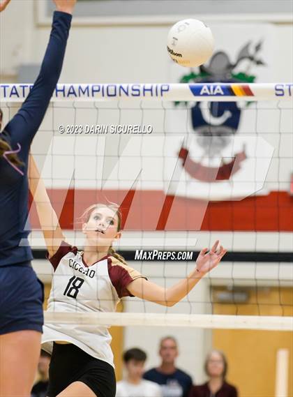Thumbnail 2 in St. David vs Cicero Prep Academy (AIA 1A Final) photogallery.
