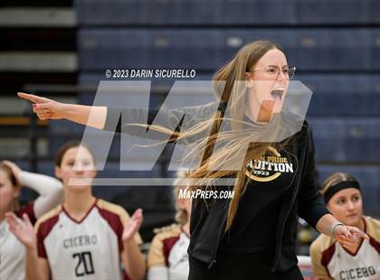 Thumbnail 3 in St. David vs Cicero Prep Academy (AIA 1A Final) photogallery.