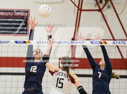Thumbnail 2 in St. David vs Cicero Prep Academy (AIA 1A Final) photogallery.