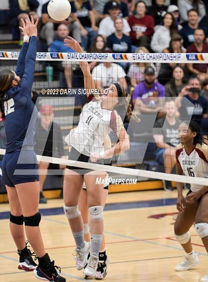 Thumbnail 2 in St. David vs Cicero Prep Academy (AIA 1A Final) photogallery.