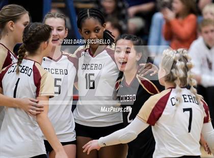 Thumbnail 2 in St. David vs Cicero Prep Academy (AIA 1A Final) photogallery.