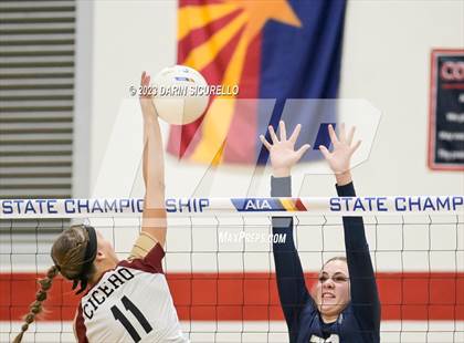 Thumbnail 3 in St. David vs Cicero Prep Academy (AIA 1A Final) photogallery.