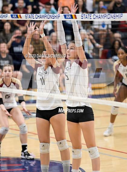 Thumbnail 3 in St. David vs Cicero Prep Academy (AIA 1A Final) photogallery.