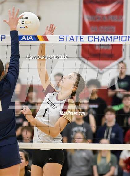 Thumbnail 1 in St. David vs Cicero Prep Academy (AIA 1A Final) photogallery.