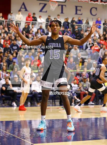Thumbnail 3 in Sierra Canyon vs. Montgomery (San Diego Tip-Off Challenge) photogallery.