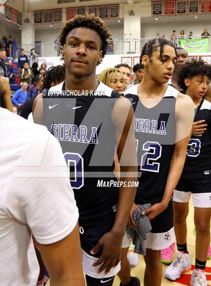 Thumbnail 1 in Sierra Canyon vs. Montgomery (San Diego Tip-Off Challenge) photogallery.
