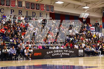 Thumbnail 1 in Sierra Canyon vs. Montgomery (San Diego Tip-Off Challenge) photogallery.