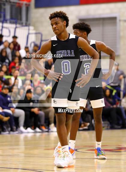 Thumbnail 3 in Sierra Canyon vs. Montgomery (San Diego Tip-Off Challenge) photogallery.