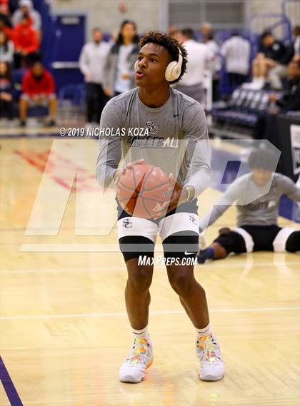 Thumbnail 2 in Sierra Canyon vs. Montgomery (San Diego Tip-Off Challenge) photogallery.
