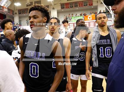 Thumbnail 2 in Sierra Canyon vs. Montgomery (San Diego Tip-Off Challenge) photogallery.