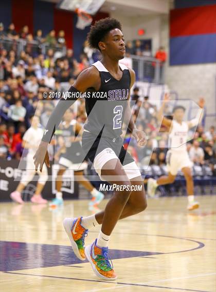 Thumbnail 3 in Sierra Canyon vs. Montgomery (San Diego Tip-Off Challenge) photogallery.