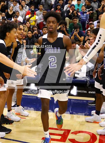 Thumbnail 2 in Sierra Canyon vs. Montgomery (San Diego Tip-Off Challenge) photogallery.