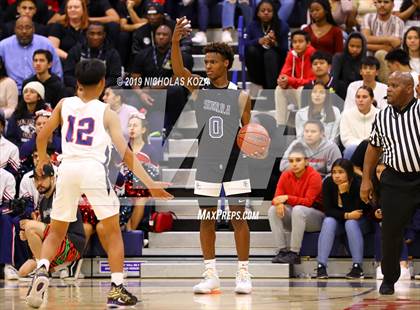 Thumbnail 2 in Sierra Canyon vs. Montgomery (San Diego Tip-Off Challenge) photogallery.