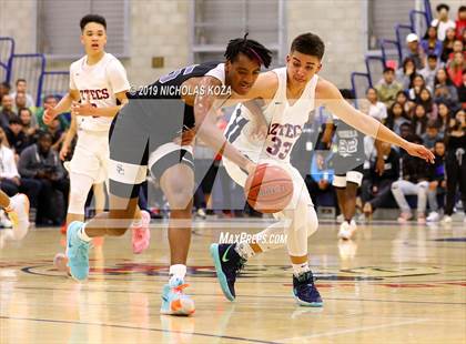 Thumbnail 3 in Sierra Canyon vs. Montgomery (San Diego Tip-Off Challenge) photogallery.