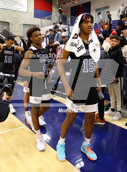 Thumbnail 1 in Sierra Canyon vs. Montgomery (San Diego Tip-Off Challenge) photogallery.