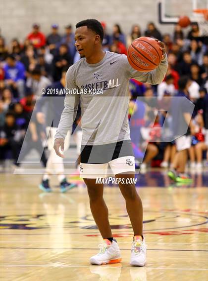 Thumbnail 2 in Sierra Canyon vs. Montgomery (San Diego Tip-Off Challenge) photogallery.