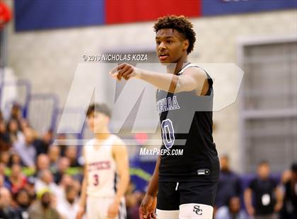 Thumbnail 3 in Sierra Canyon vs. Montgomery (San Diego Tip-Off Challenge) photogallery.