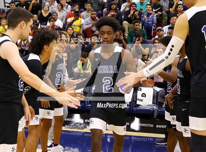 Thumbnail 1 in Sierra Canyon vs. Montgomery (San Diego Tip-Off Challenge) photogallery.