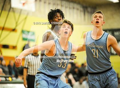 Thumbnail 1 in Bellarmine College Prep @ Moreau Catholic (CIF NorCal D1 Regional Playoffs) photogallery.