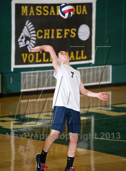 Thumbnail 3 in Massapequa vs Port Washington (Section 8 Class A Final) photogallery.
