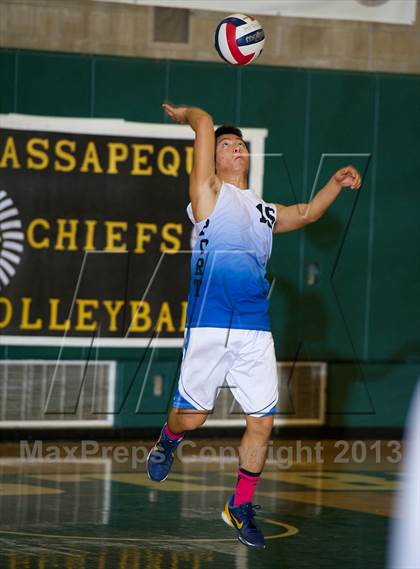 Thumbnail 2 in Massapequa vs Port Washington (Section 8 Class A Final) photogallery.