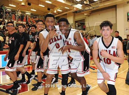 Thumbnail 3 in Ayala vs. Bonita (CIF SoCal Regional D3 Final) photogallery.