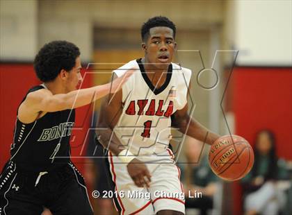 Thumbnail 3 in Ayala vs. Bonita (CIF SoCal Regional D3 Final) photogallery.