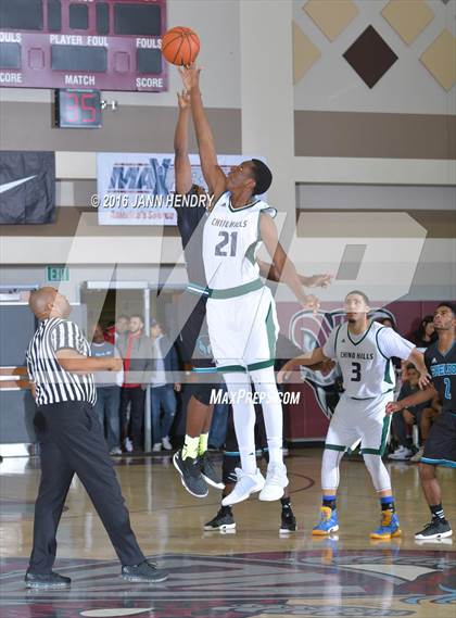 Thumbnail 3 in Chino Hills vs. Sheldon (Rancho Mirage Holiday Invitational) photogallery.