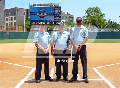 Thumbnail 1 in Neches vs. Hermleigh (UIL 1A Softball Semifinal) photogallery.