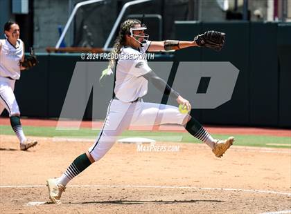 Thumbnail 2 in Neches vs. Hermleigh (UIL 1A Softball Semifinal) photogallery.