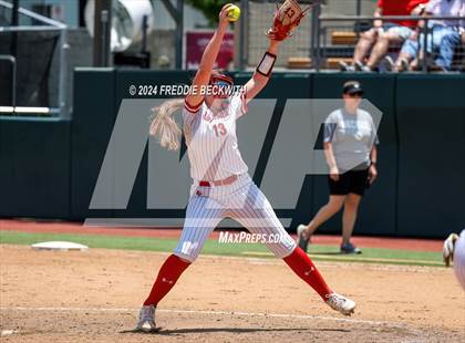 Thumbnail 1 in Neches vs. Hermleigh (UIL 1A Softball Semifinal) photogallery.