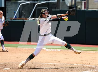 Thumbnail 1 in Neches vs. Hermleigh (UIL 1A Softball Semifinal) photogallery.