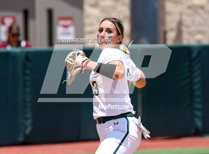 Thumbnail 3 in Neches vs. Hermleigh (UIL 1A Softball Semifinal) photogallery.