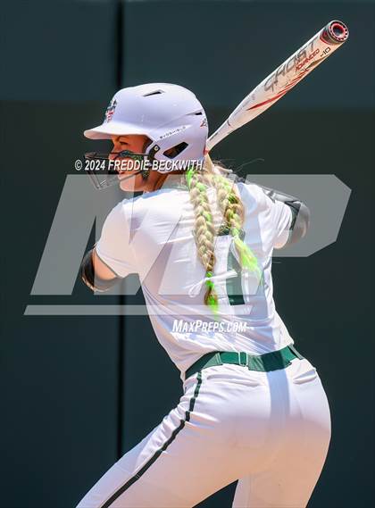 Thumbnail 3 in Neches vs. Hermleigh (UIL 1A Softball Semifinal) photogallery.