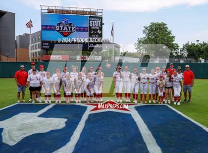 Thumbnail 1 in Neches vs. Hermleigh (UIL 1A Softball Semifinal) photogallery.
