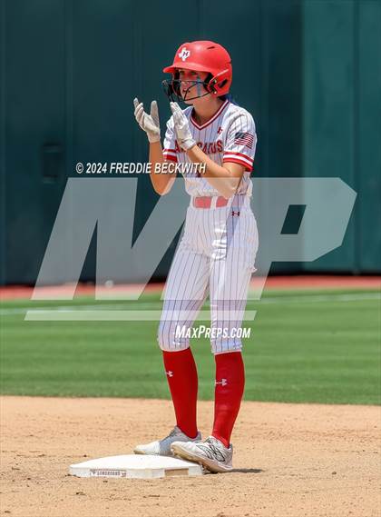 Thumbnail 1 in Neches vs. Hermleigh (UIL 1A Softball Semifinal) photogallery.