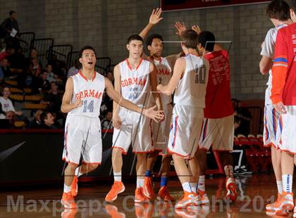 Thumbnail 3 in Bishop Gorman vs. Orange Lutheran (Nike Extravaganza) photogallery.