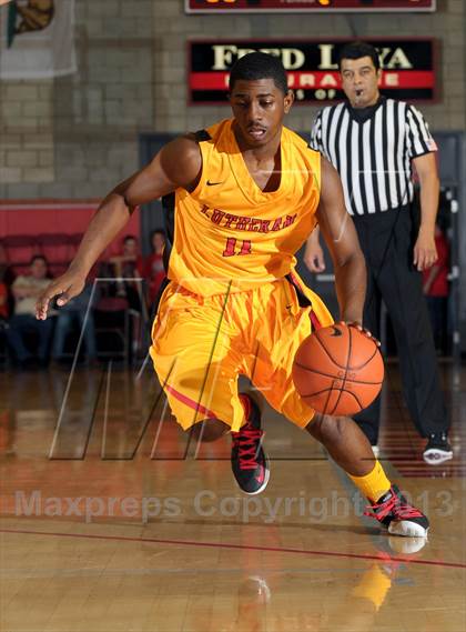 Thumbnail 1 in Bishop Gorman vs. Orange Lutheran (Nike Extravaganza) photogallery.