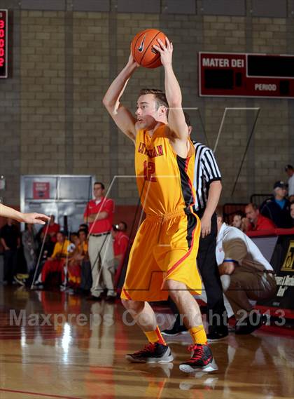 Thumbnail 3 in Bishop Gorman vs. Orange Lutheran (Nike Extravaganza) photogallery.