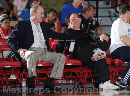 Thumbnail 2 in Bishop Gorman vs. Orange Lutheran (Nike Extravaganza) photogallery.