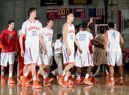 Thumbnail 2 in Bishop Gorman vs. Orange Lutheran (Nike Extravaganza) photogallery.