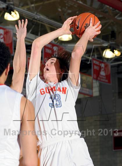 Thumbnail 3 in Bishop Gorman vs. Orange Lutheran (Nike Extravaganza) photogallery.